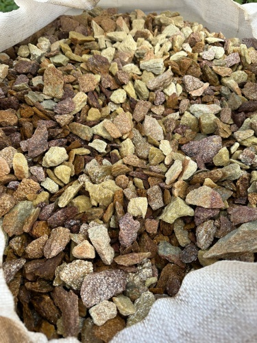 Златолит персиковый декоративная каменная крошка купить в Смоленске