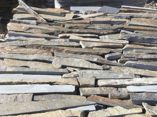 Горбушка златолит мультиколор для облицовки купить в Смоленске