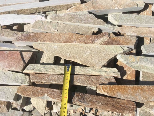 Горбушка златолит золотистый для облицовки купить в Смоленске