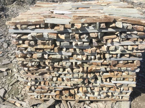 Горбушка златолит золотистый для облицовки купить в Смоленске