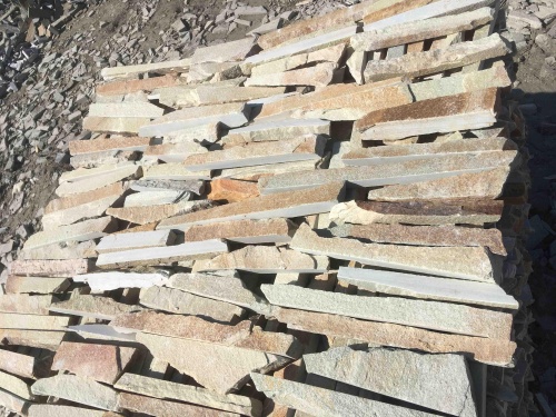 Горбушка златолит золотистый для облицовки купить в Смоленске