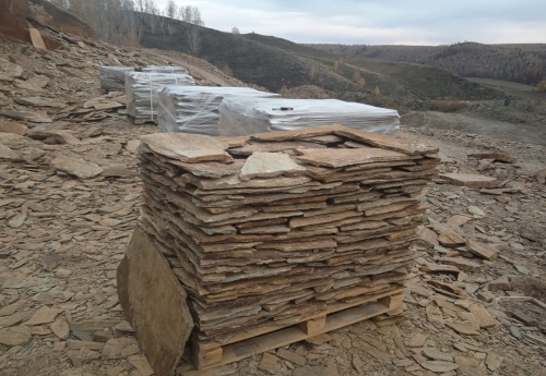 Плитняк кора дерева для цоколя, отмостки купить в Смоленске