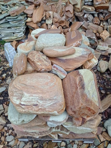 Златолит жёлтый, жёлто-зелёный глыбки и валуны для ланшафтного дизайна купить в Смоленске